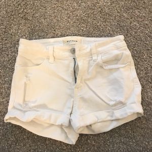 Pacsun White Jean Shorts